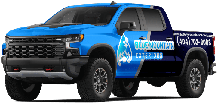 Exterior Cleaning and Roof Cleaning Alpharetta GA Mockup Van